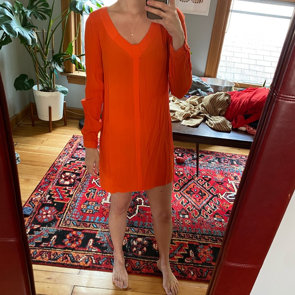 BCBGmaxazria dress coral M